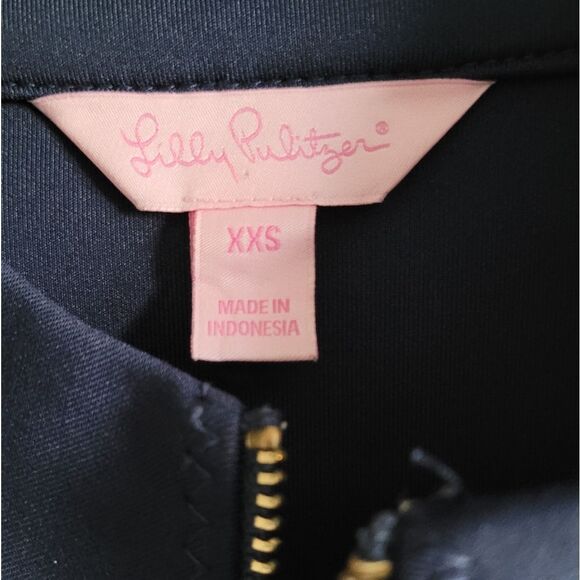 SALE🌷Lilly Pulitzer Embellished Blue and White Sheath Mini Dress size XXS - Picture 7 of 12